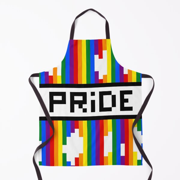 Item preview, PRIDE — Pixel Art LGBTQ Word | Retro 8-Bit Pride Month Typography designed and sold by Mouremandier.
