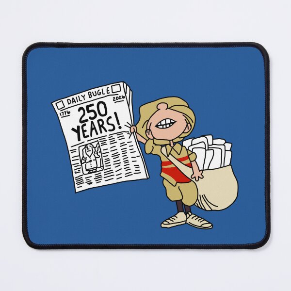 Item preview, 250 Years! Newsboy designed and sold by Unhinged Heather.