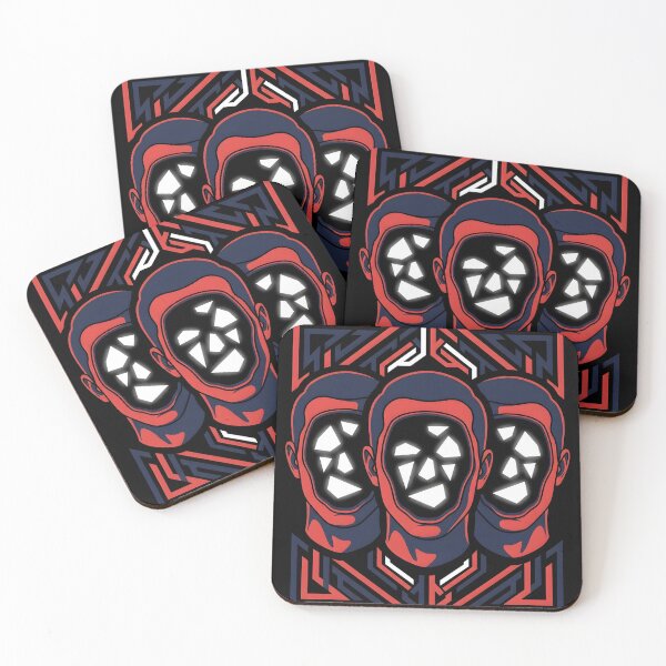 Item preview, Symmetrical Doppelganger Hollow Face Thriller Art designed and sold by EKHOAISTORE.