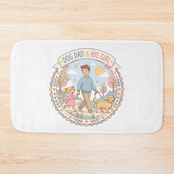 Item preview, Dog Dad And Daughter Shirt | Father Daughter Dog Gift - Family Dog Dad designed and sold by Osmose-Studio.