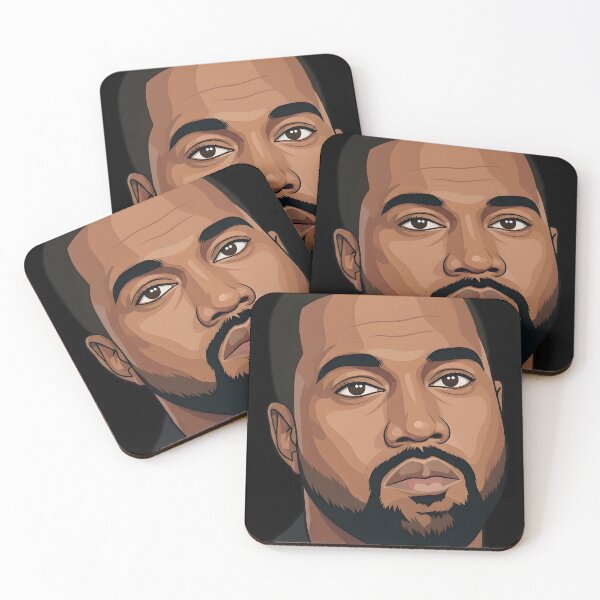 Item preview, Kanye West Vector Illustration designed and sold by Boruto1231.