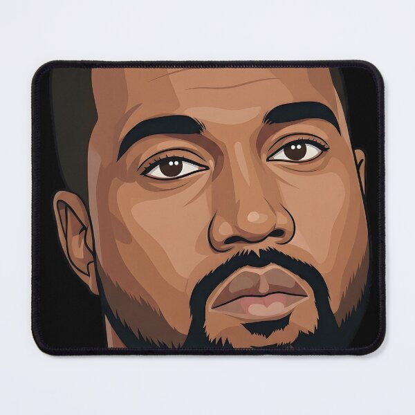 Item preview, Kanye West Vector Illustration designed and sold by Boruto1231.