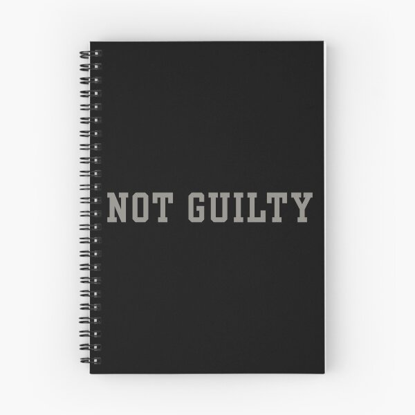Item preview, Not Guilty Bold Minimal Grey designed and sold by HYPNK.