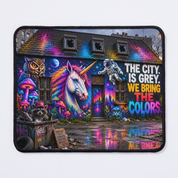 Item preview, The City Is Grey. We Bring The Colors. designed and sold by LAPUTIK.