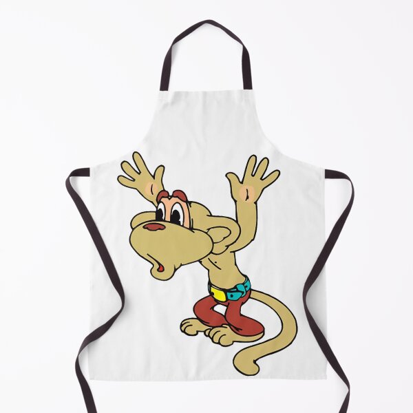 Item preview, Retro Surprised Monkey - Funny Cartoon Hands Up & Vintage Vibes designed and sold by Tokraz-art.