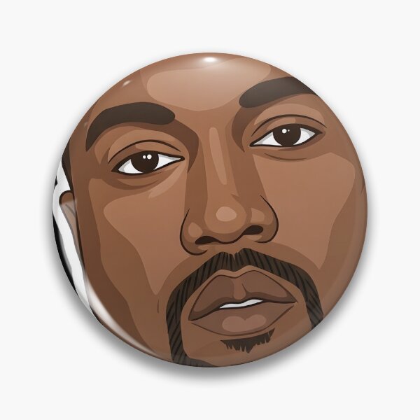 Item preview, Kanye West Vector Illustration designed and sold by Boruto1231.