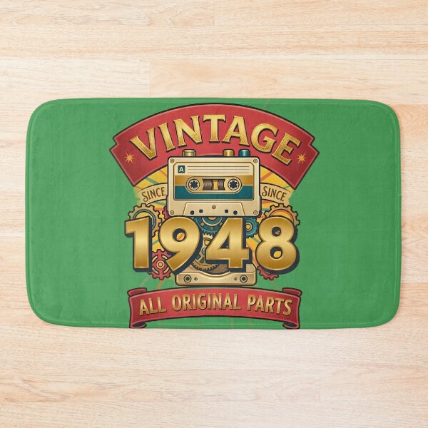Item preview, Vintage 1948 All Original Parts Retro Cassette Design designed and sold by L&L.