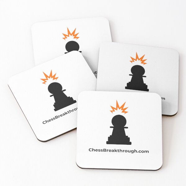 Item preview, Pawn Explosion Logo for light apparel  designed and sold by ChessBreakthrough.