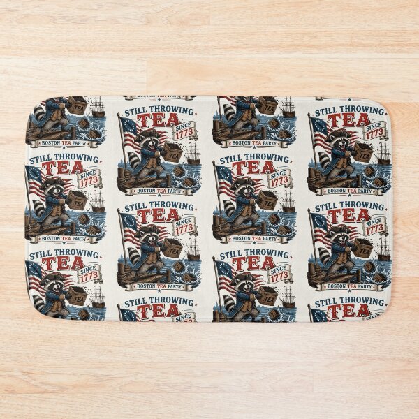 Item preview, Tea Party Raccoon America 250 Patriotic Meme | 1773 Boston Tea Party | 1776 2026 Independence  Day July 4th designed and sold by VectorJoy.
