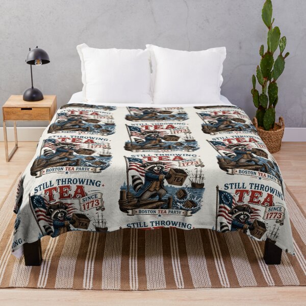 Item preview, Tea Party Raccoon America 250 Patriotic Meme | 1773 Boston Tea Party | 1776 2026 Independence Day July 4th designed and sold by VectorJoy.