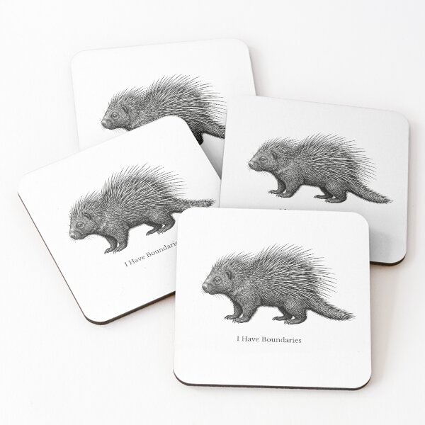 Item preview, Porcupine – I Have Boundaries designed and sold by lazydogonline.