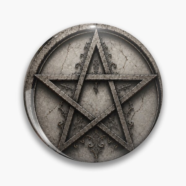 Item preview, Gothic Pentagram Ritual Art designed and sold by VeltharaArt.