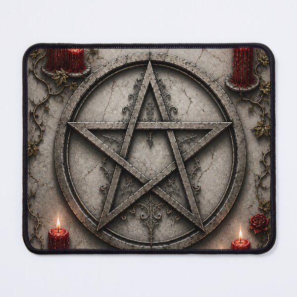 Item preview, Gothic Pentagram Ritual Art designed and sold by VeltharaArt.