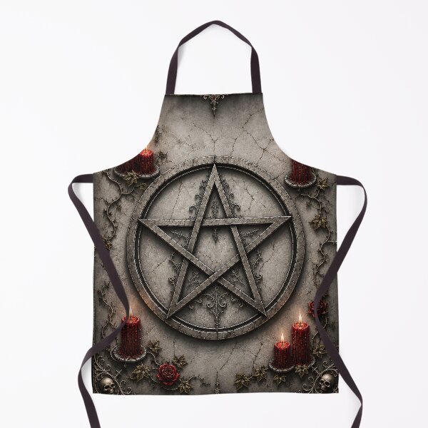 Item preview, Gothic Pentagram Ritual Art designed and sold by VeltharaArt.
