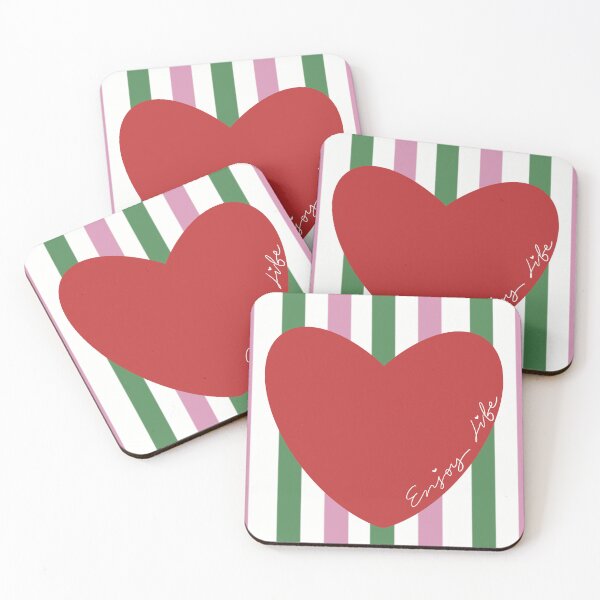 Item preview, Enjoy life with your heart designed and sold by elodie-cousin.