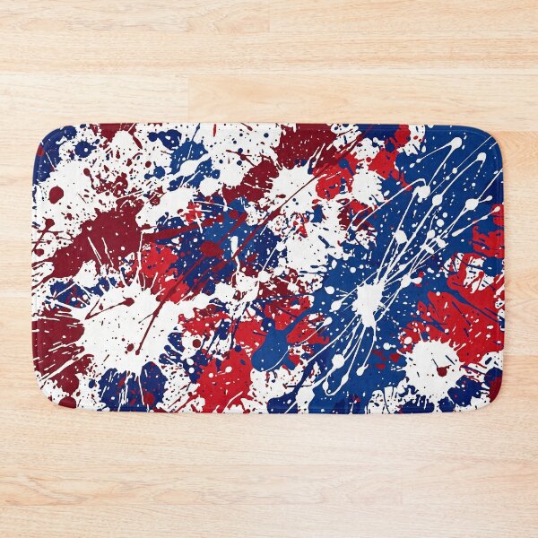 Item preview, Red White and Blue Paint Splatter designed and sold by LibertyForge-Co.