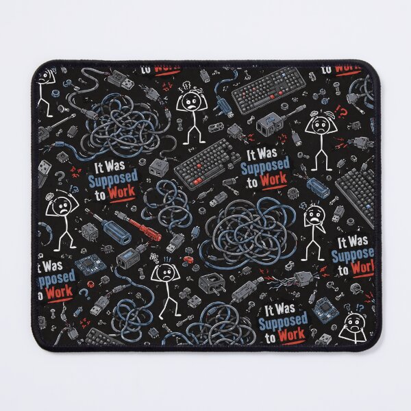 Item preview, It Was Supposed to Work – Hardware Chaos Pattern designed and sold by DebugLab.