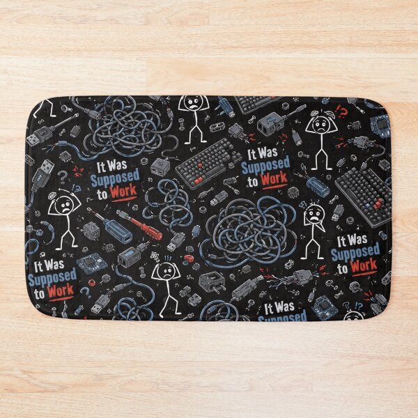 Item preview, It Was Supposed to Work – Hardware Chaos Pattern designed and sold by DebugLab.