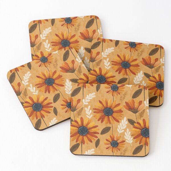 Item preview, Minimalistic Sunflower Print - Flower Floral Pattern - Anniversary Gifts For Him designed and sold by RoyalStarsPatts.
