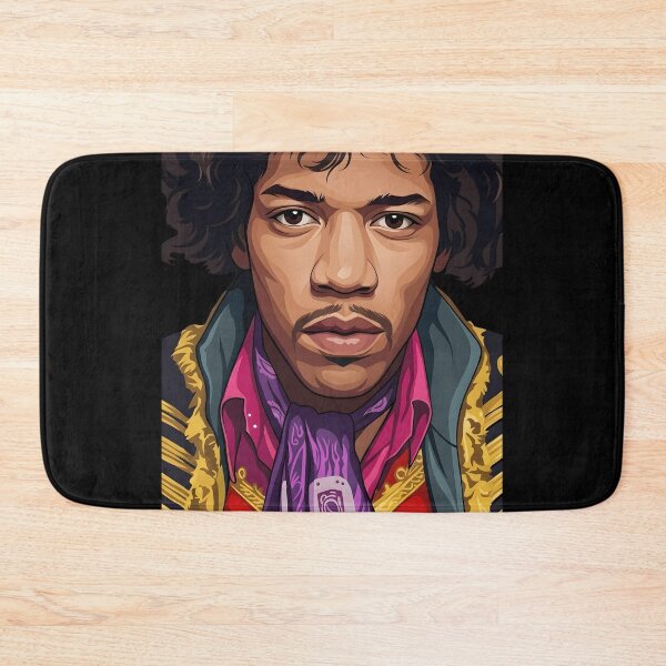 Item preview, Jimi Hendrix Vector Illustration designed and sold by Boruto1231.