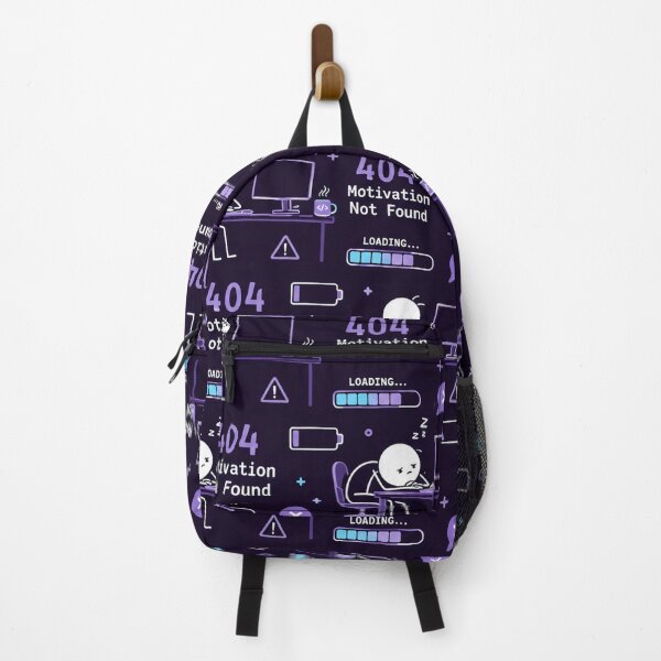 Item preview, 404 Motivation Not Found – Developer Burnout Pattern designed and sold by DebugLab.