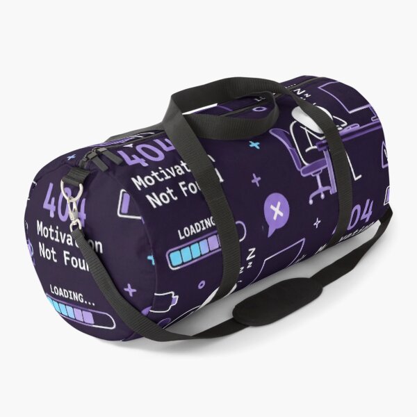 Item preview, 404 Motivation Not Found – Developer Burnout Pattern designed and sold by DebugLab.