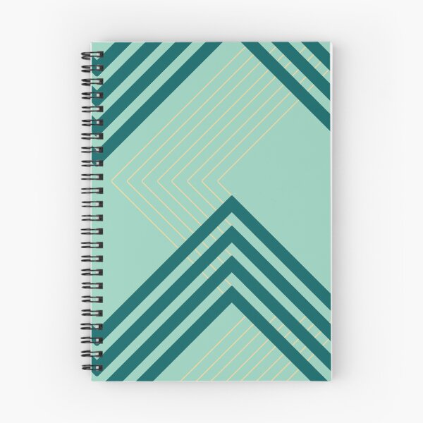 Item preview, Green Creative Waves 94 - Mid Century design designed and sold by StefanStudioArt.