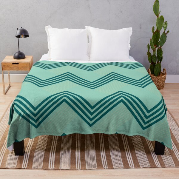 Item preview, Green Creative Waves 94 - Mid Century design designed and sold by StefanStudioArt.