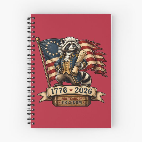 Item preview, Founding Father Raccoon America 250 Patriotic Design | 1776 2026 Independence Day | Funny  Revolutionary War Trash Panda designed and sold by VectorJoy.