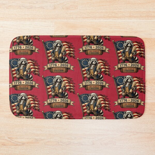 Item preview, Founding Father Raccoon America 250 Patriotic Design | 1776 2026 Independence Day | Funny  Revolutionary War Trash Panda designed and sold by VectorJoy.