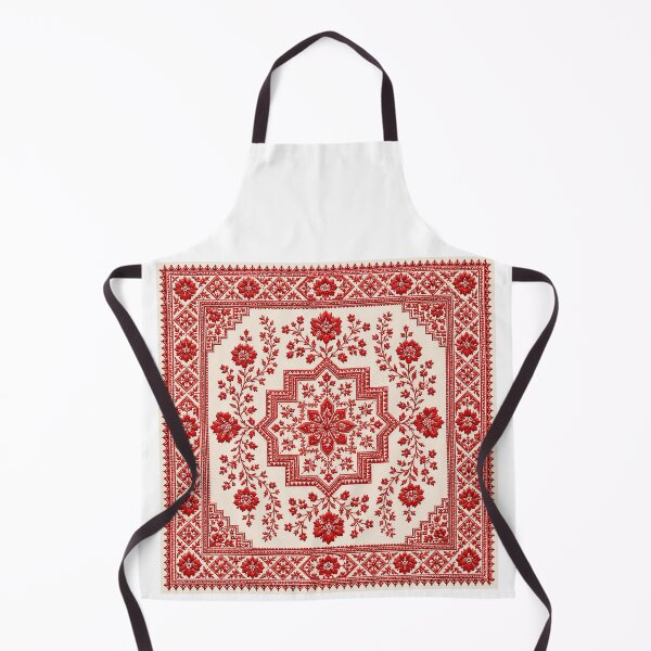 Item preview, Palestine Tatreez Mihrab Arch and Tree of Life Embroidery designed and sold by BrainCurves.