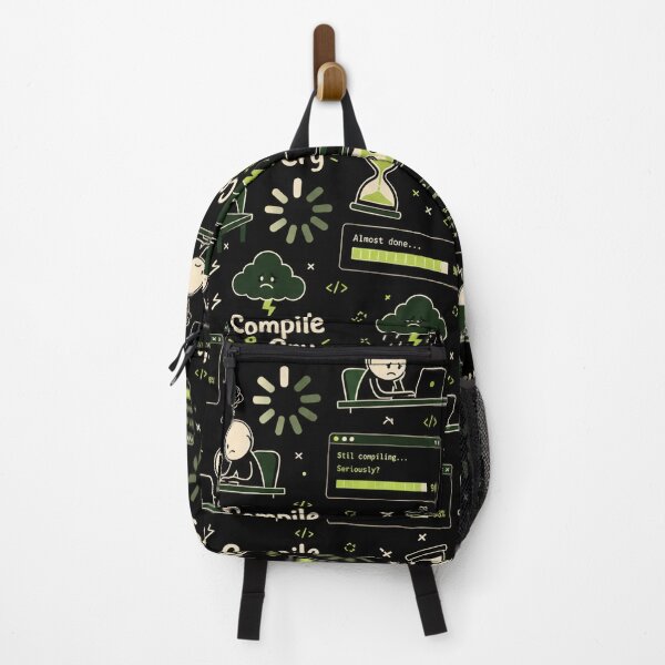 Item preview, Compile & Cry – Endless Coding Frustration Pattern designed and sold by DebugLab.
