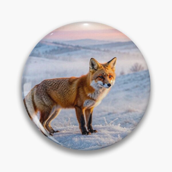 Item preview, Winter Sentinel Fox designed and sold by ZolaDesings.