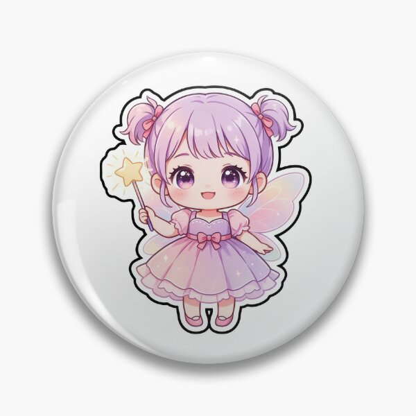 Item preview, Kawaii fairy girls in pastel colors designed and sold by GabbyKI261.