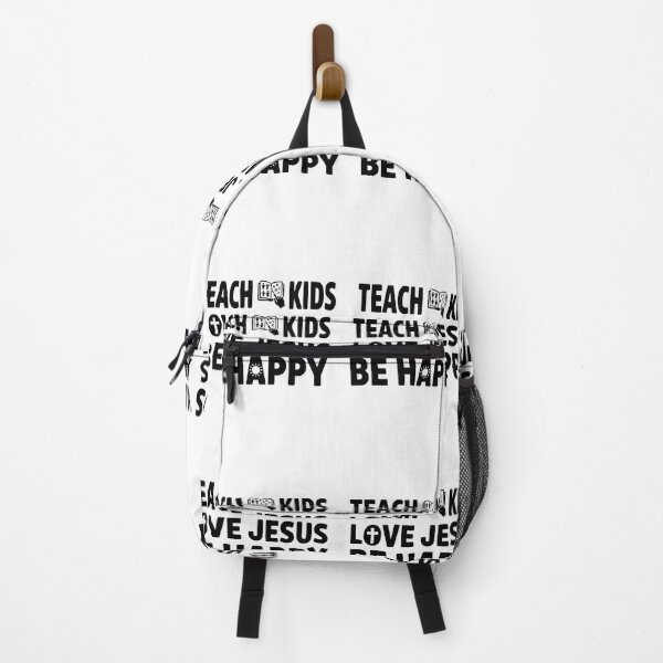 Item preview, Teach Kids Love Jesus Be Happy Sunday School Teacher designed and sold by GCFULLA.