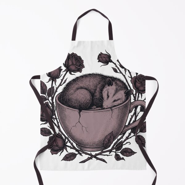 Item preview, Emotional Support Possum - Vintage Dark Academia Art designed and sold by Retro Mood Co.