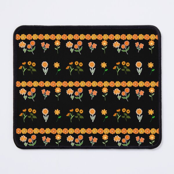 Item preview, Retro 70s Orange Daisy Flower and Autumn Wildflower Aesthetic Sticker Pack designed and sold by Art_IN_Design Pack.