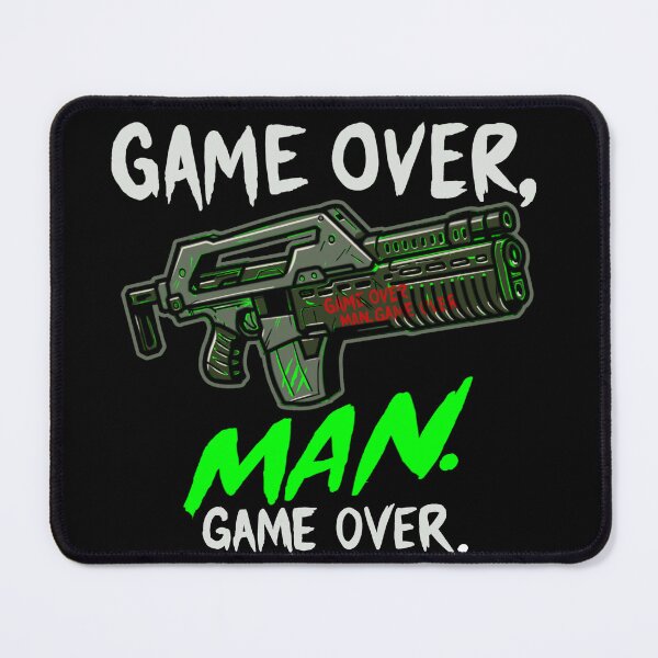 Item preview, Game over, man. Game over - Aliens Pulse Rifle designed and sold by Timetowaste.