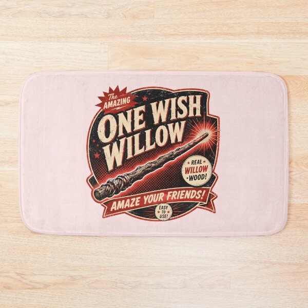 Item preview, One Wish Willow Retro Ad - Obsession Movie Magic Wand  designed and sold by RedVista.