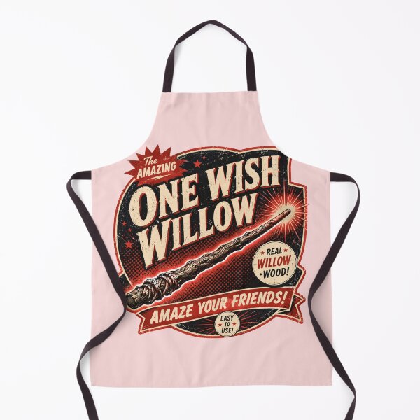 Item preview, One Wish Willow Retro Ad - Obsession Movie Magic Wand designed and sold by RedVista.