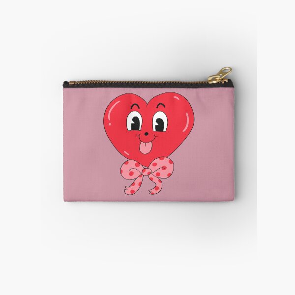 Item preview, Red Silly Heart with Bow (Purple) designed and sold by yellowflowerhut.
