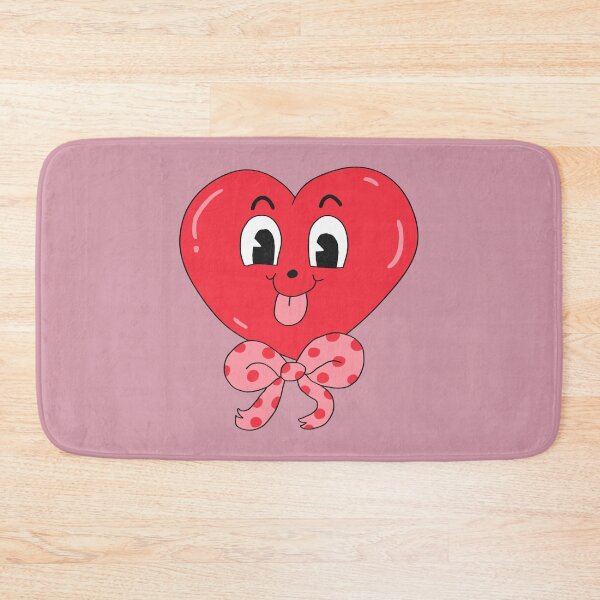Item preview, Red Silly Heart with Bow (Purple) designed and sold by yellowflowerhut.