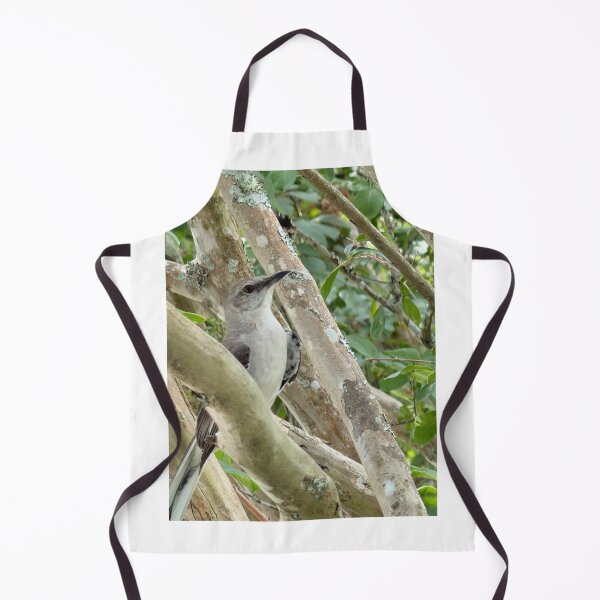 Item preview, Northern Mockingbird Perched in Natural Habitat. designed and sold by Pearls1.