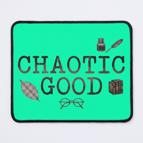 Item preview, Chaotic Good - Dark Academia Typewriter Quote designed and sold by Retro Mood Co.