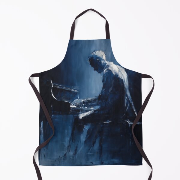 Item preview, Abstract Pianist in Midnight Blue designed and sold by Rtymer.