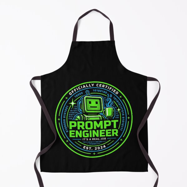 Item preview, Funny AI Engineer Shirt | Prompt Engineer It’s A Real Job | Programmer Humor Tee designed and sold by EXATEES ⭐⭐⭐⭐⭐.