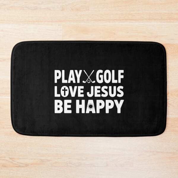 Item preview, Play Golf Love Jesus Be Happy Christian Golfer designed and sold by GCFULLA.