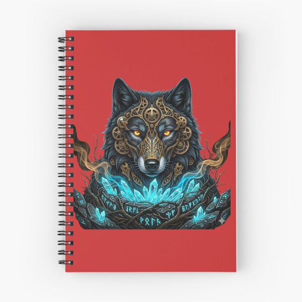 Item preview, Steampunk Wolf and Mechanical Wolf Head with Cyan Crystals2 designed and sold by Utopian-Magic.