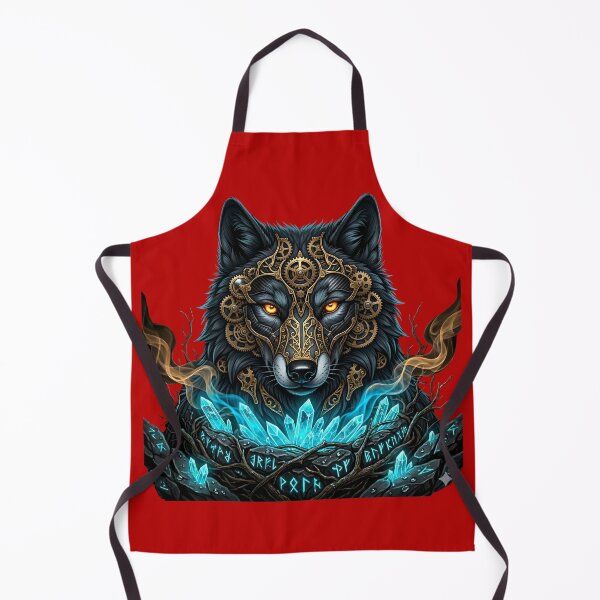 Item preview, Steampunk Wolf and Mechanical Wolf Head with Cyan Crystals2 designed and sold by Utopian-Magic.