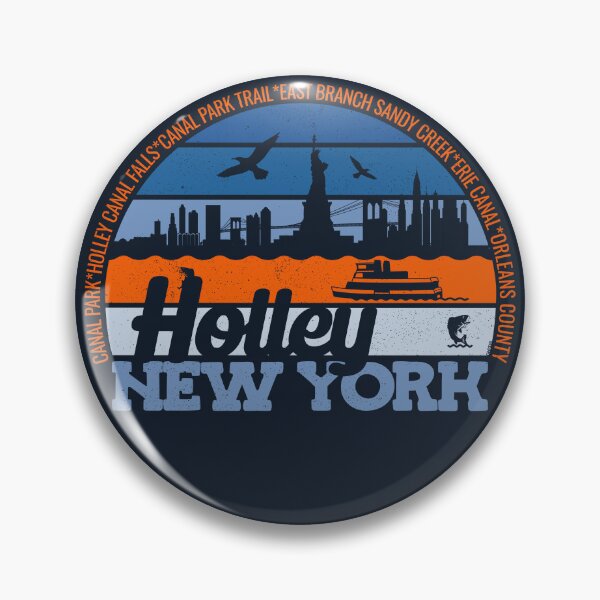 Item preview, Holley New York Sunset Retro Vintage Local Pride Logo designed and sold by CRHPOD20.